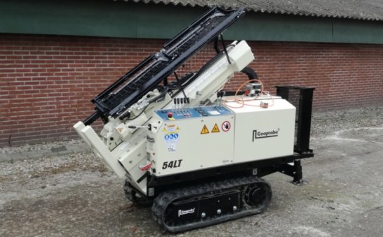 Geoprobe mechanische grondboormachine