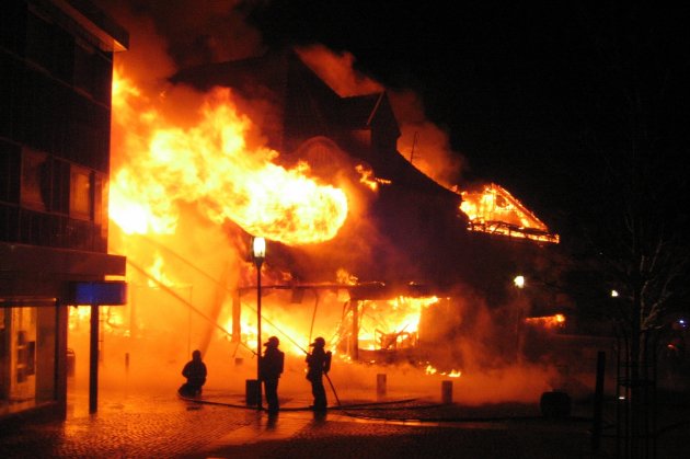 Dioxine brand bij ATF Drachten